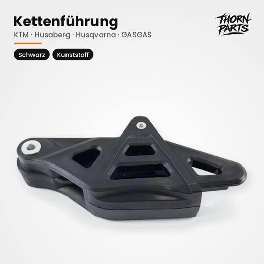 Kettenführung, schwarz