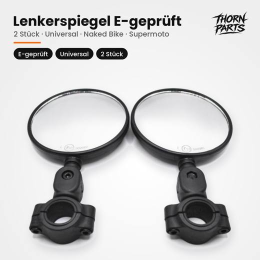 Lenkerspiegel, 1 Paar